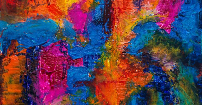 Visuals - Multicolored Abstract Painting